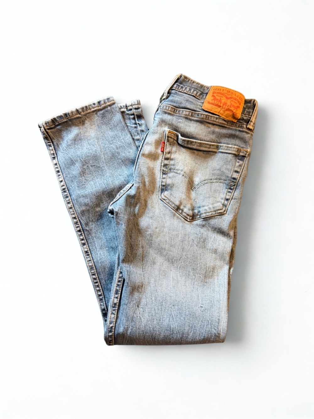 Levi's Light Wash Men’s Slim-Straight Jeans 30/32